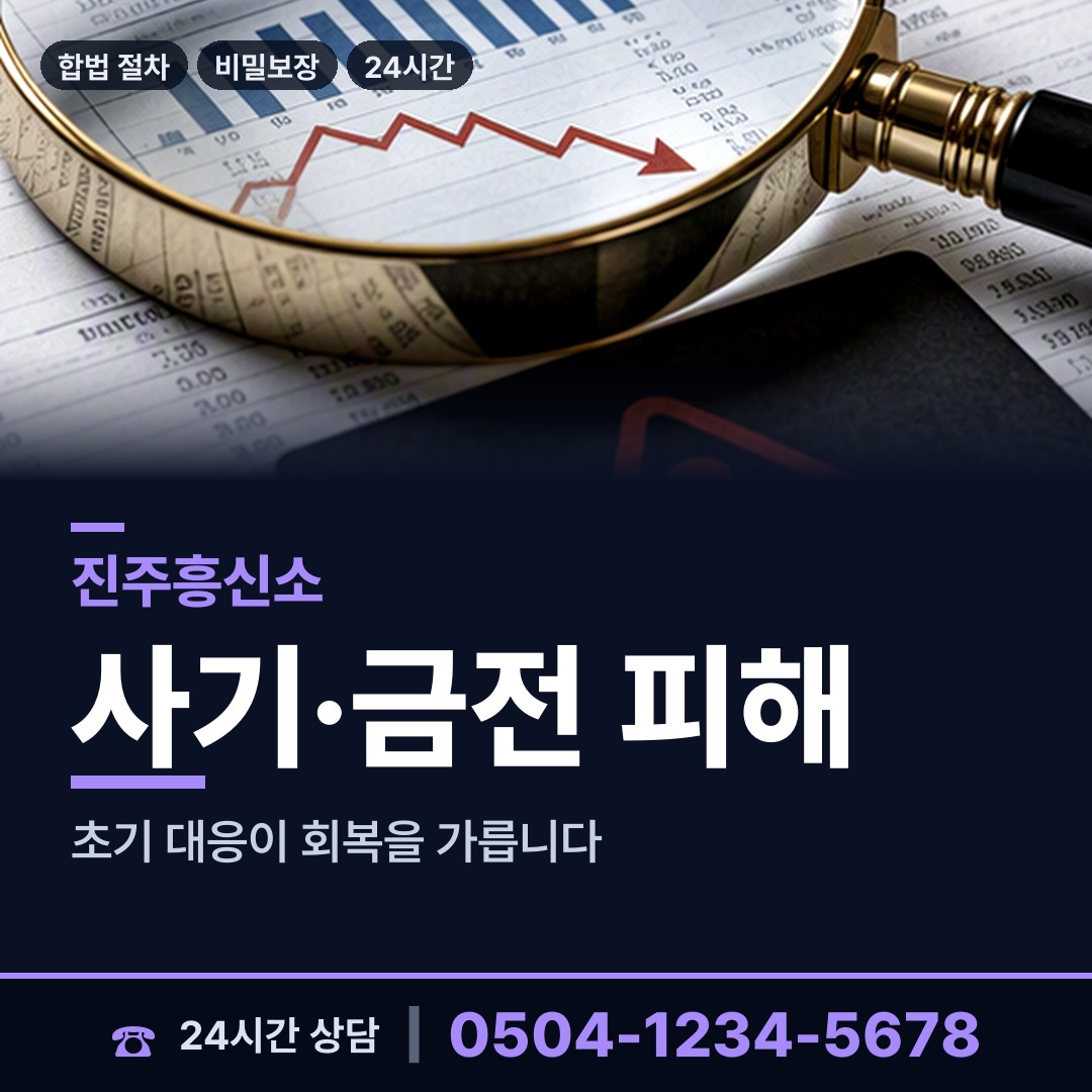 진주 신안동 탐정사무소 상담 안내